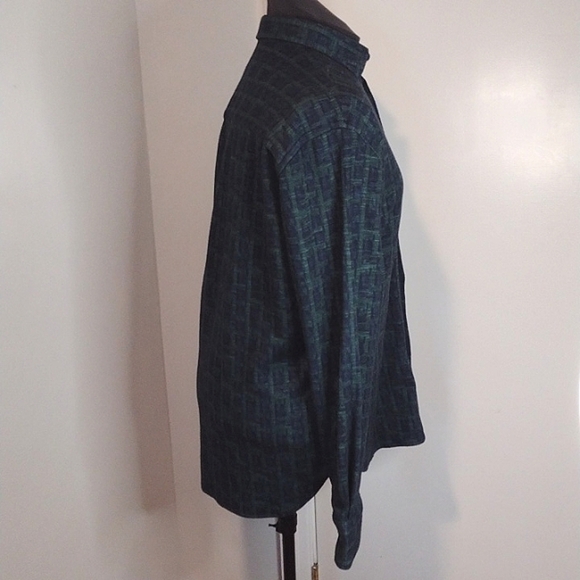 FW22 Max Colton James Shirt in Navy/Green Size L - Picture 7 of 12